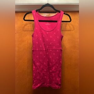Aero Ribbed Tank - Pink